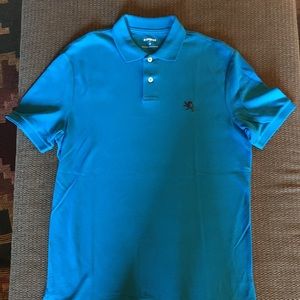 Express sky blue polo